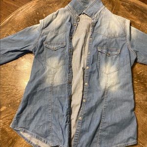 Denim shirt